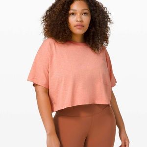 NWOT Lululemon Check the Box Short Sleeve